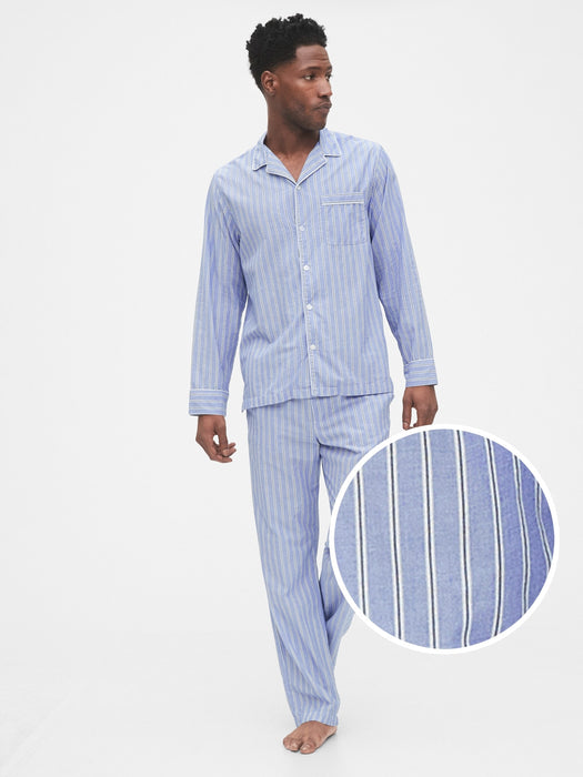 Adult Poplin Pajama Set