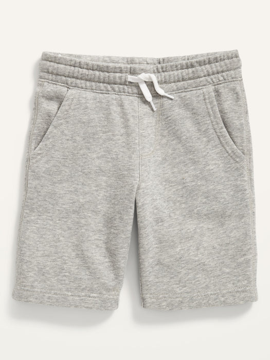 Flat Front Fleece Jogger Shorts for Boys (At Knee)