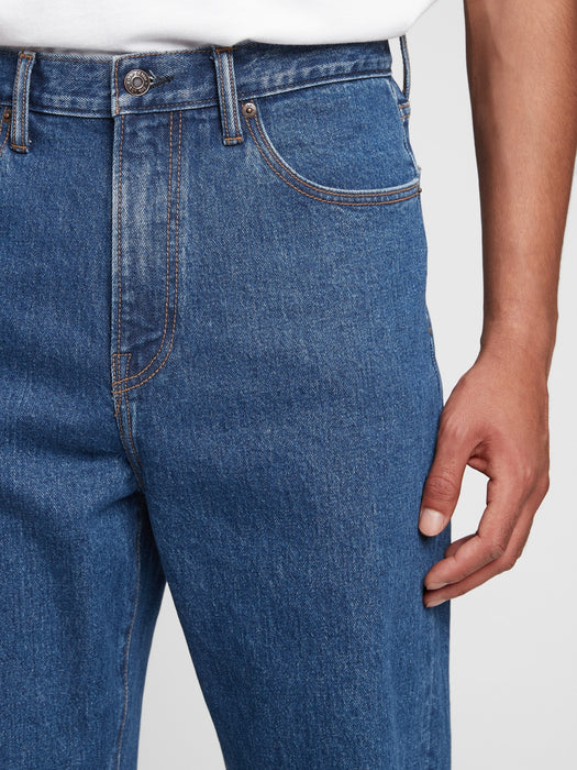 Relaxed Taper Jeans in GapFlex