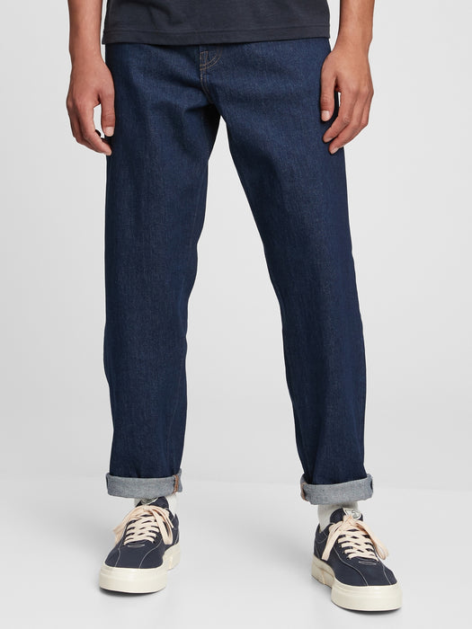 Relaxed Taper Jeans in GapFlex