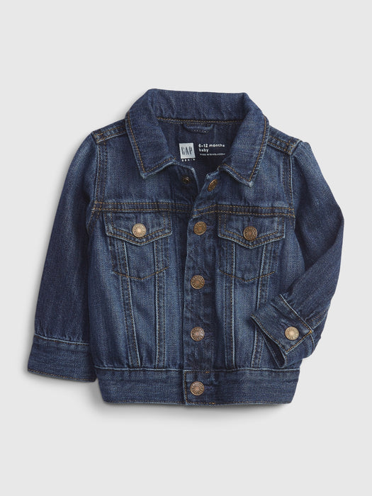 Baby 100% Organic Cotton Denim Jacket