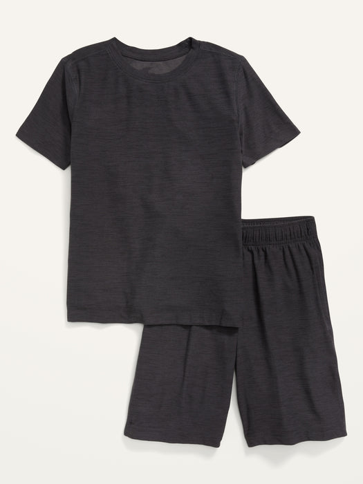 Breathe On Tee And Shorts Set For Boys