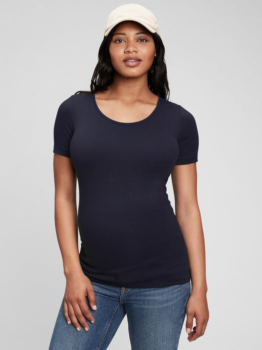 Maternity Modern Crewneck T-Shirt