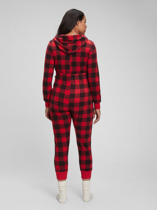 Maternity Flannel One-Piece