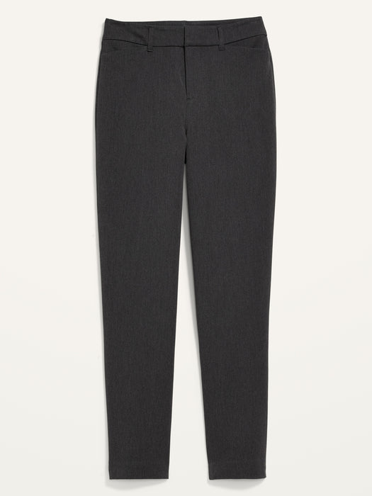 High-Waisted Pixie Straight Pants