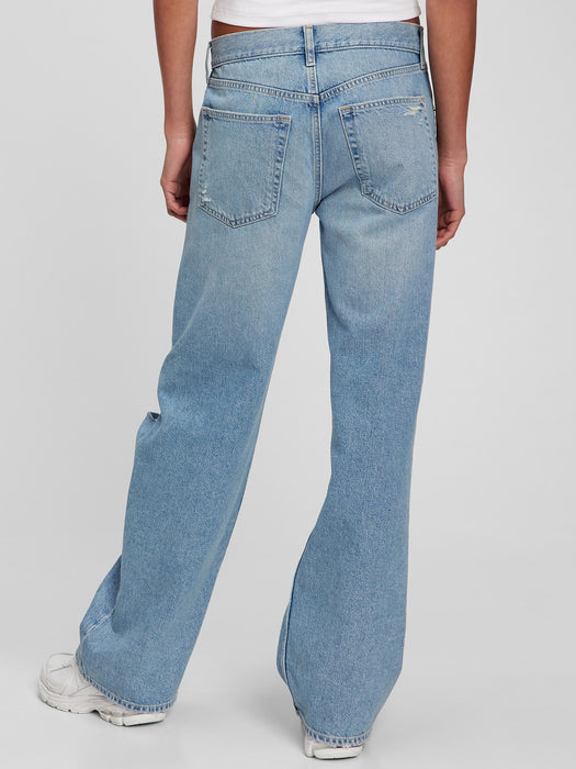 Low Rise Stride Jeans with Washwell