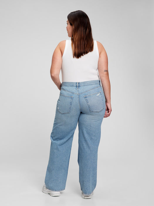 Low Rise Stride Jeans with Washwell