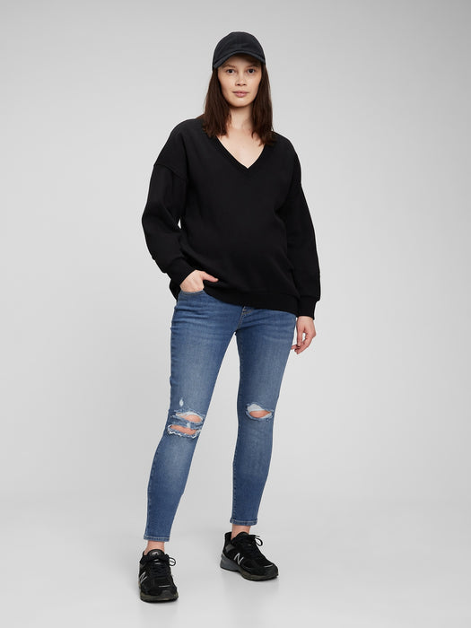 Maternity True Waistband Full Panel True Skinny Jeans