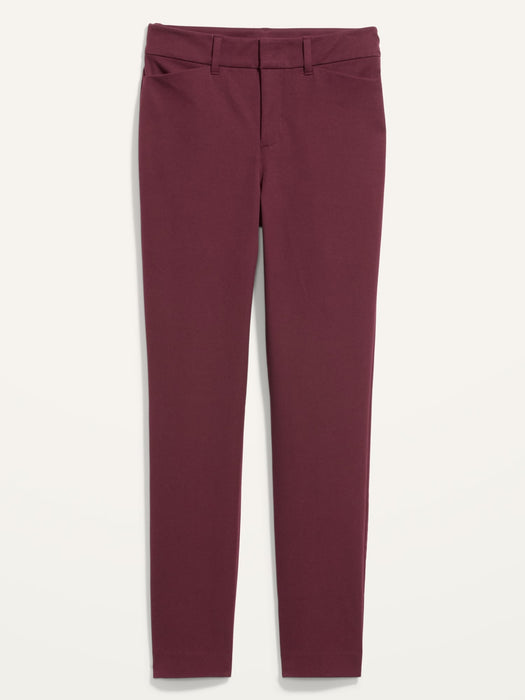 High-Waisted Pixie Skinny Ankle Pants