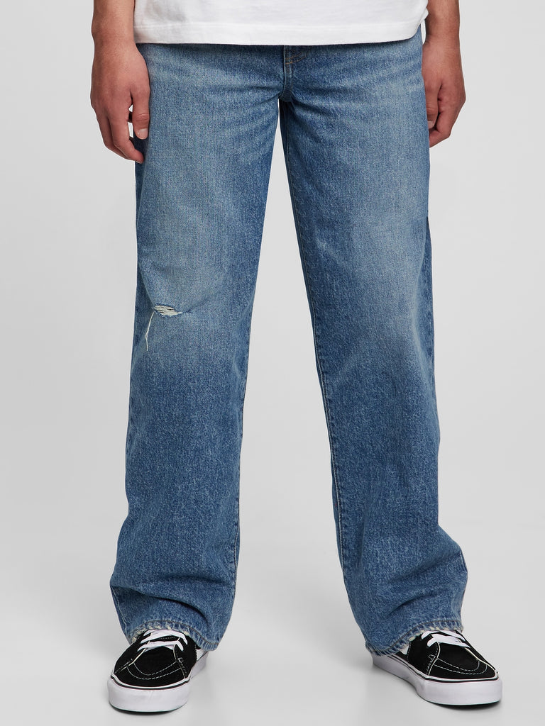 Kids Organic Cotton '90s Loose Jeans