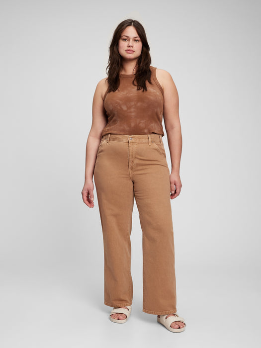 Mid Rise '90s Loose Carpenter Jeans with Washwell