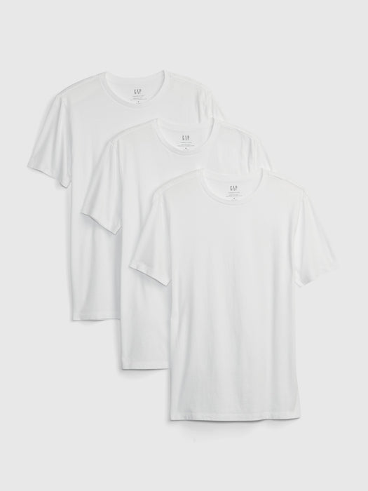 Organic Cotton Standard Crewneck T-Shirt (3-Pack)