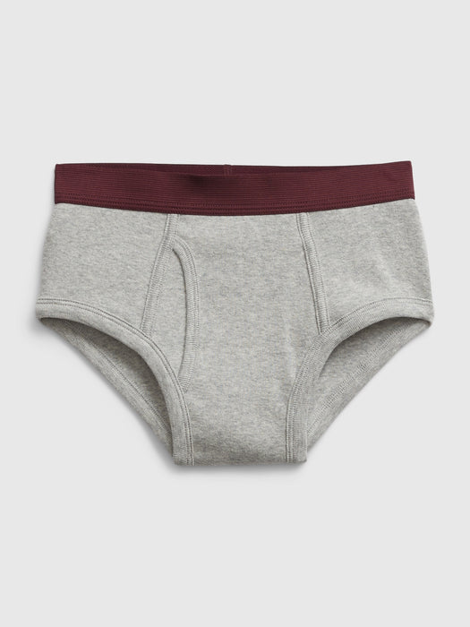 Kids Organic Cotton Briefs (4-Pack)