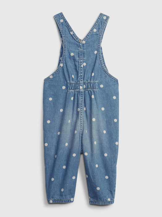 Baby Organic Cotton Denim Overalls