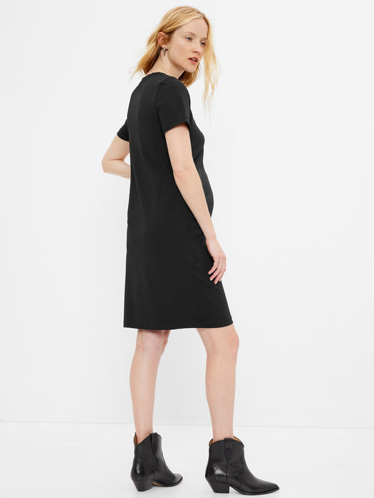 Maternity Ruched T-Shirt Dress