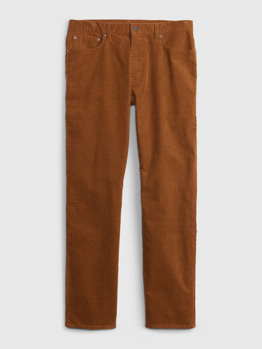 90s Original Straight Fit Corduroy Pants with Washwell