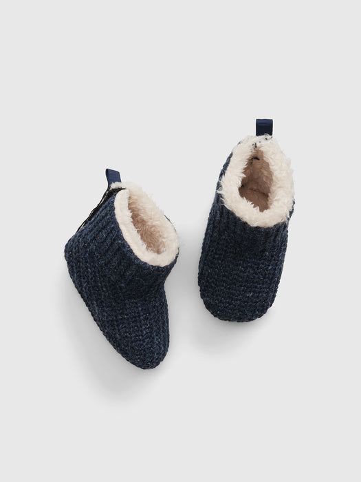 Baby Sherpa-Lined Booties