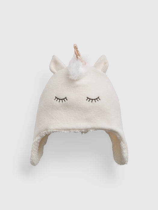 Toddler Unicorn Trapper Hat