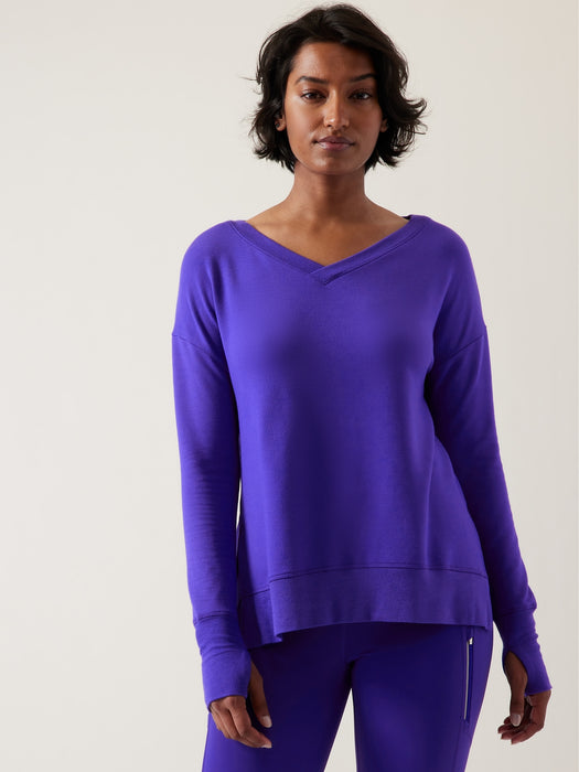 Coaster Luxe V&#45Neck Sweatshirt