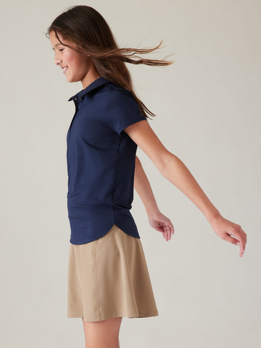 Athleta Girl School Day Polo