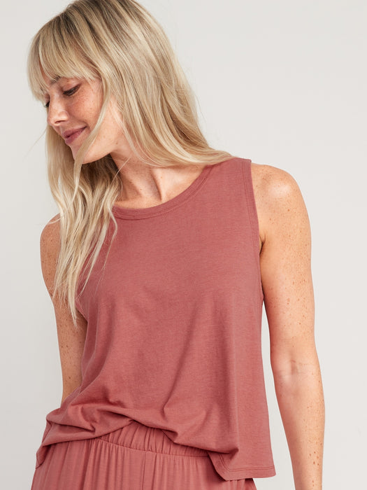 Sunday Sleep Pajama Tank Top for Women