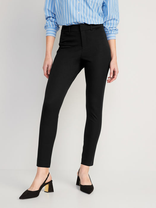 High-Waisted Pixie Skinny Ankle Pants