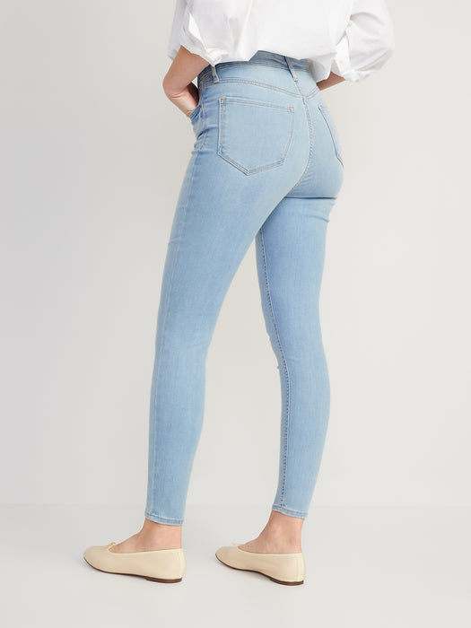 FitsYou 3-Sizes-in-1 Extra High-Waisted Rockstar Super-Skinny Jeans for Women