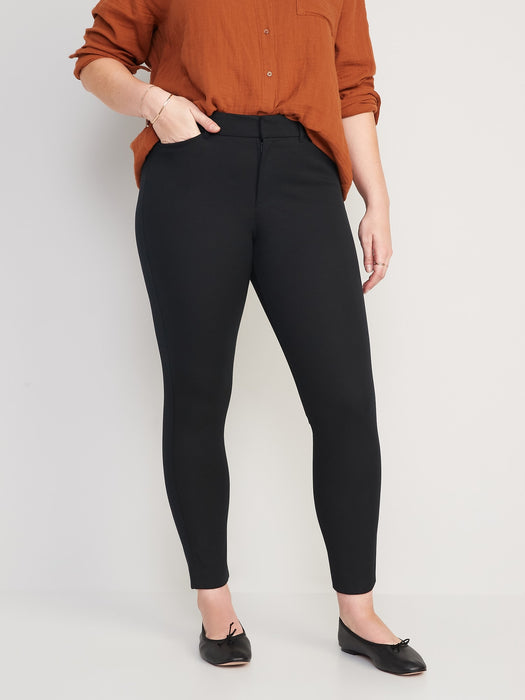 High-Waisted Pixie Skinny Ankle Pants