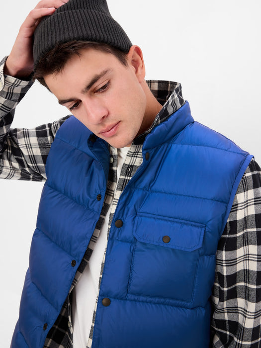 Recycled Puffer Layering Vest