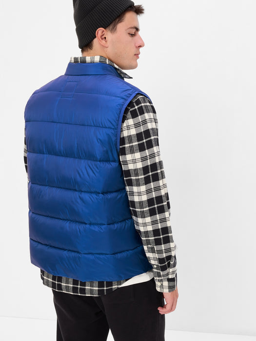 Recycled Puffer Layering Vest