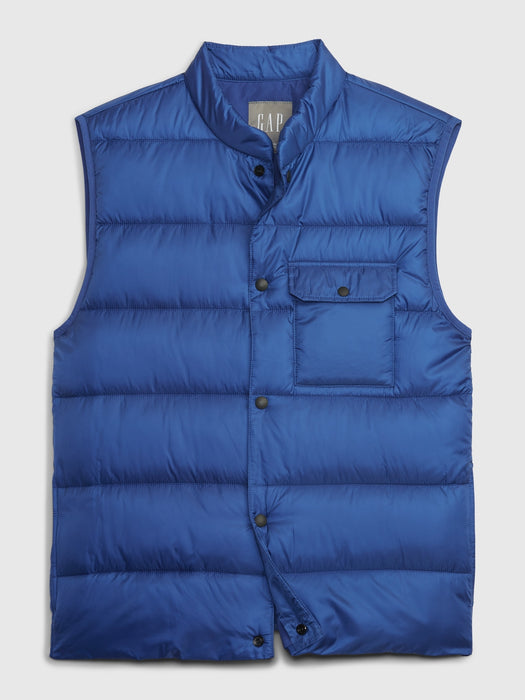 Recycled Puffer Layering Vest