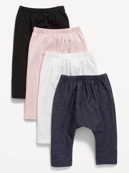 4-Pack Solid U-Shaped Pants for Baby