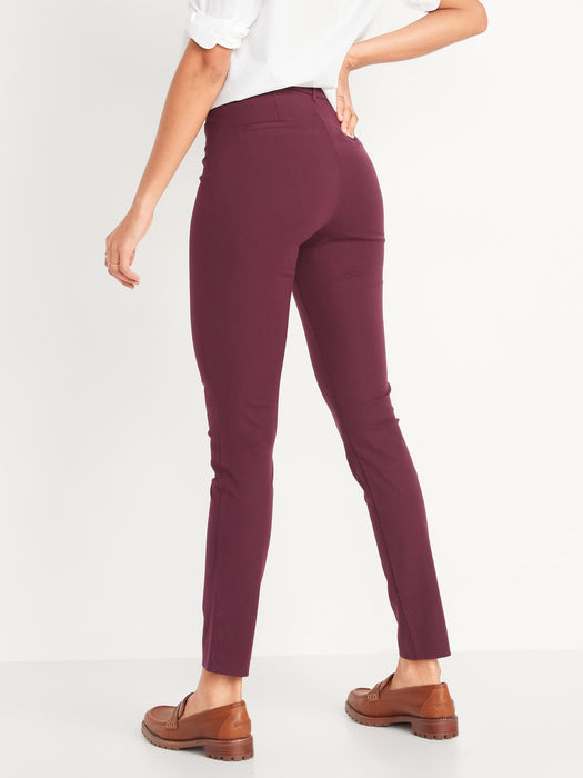 High-Waisted Pixie Skinny Ankle Pants