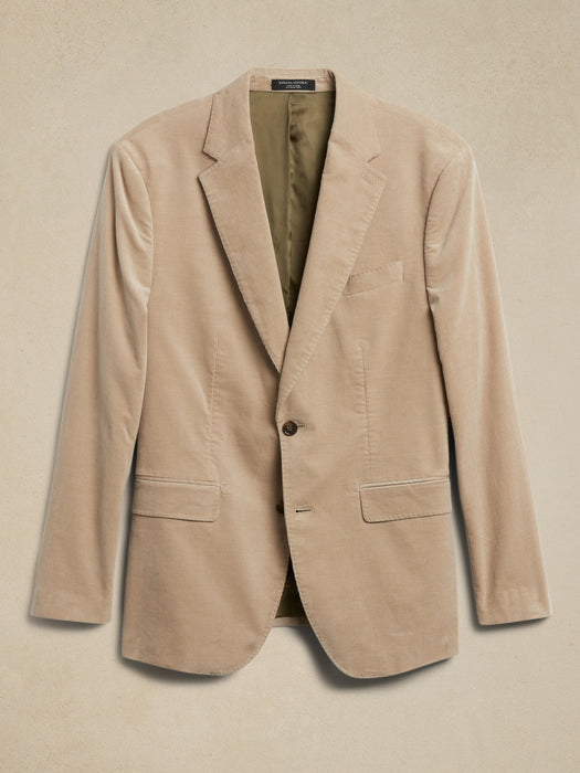 Spring Corduroy Suit Jacket