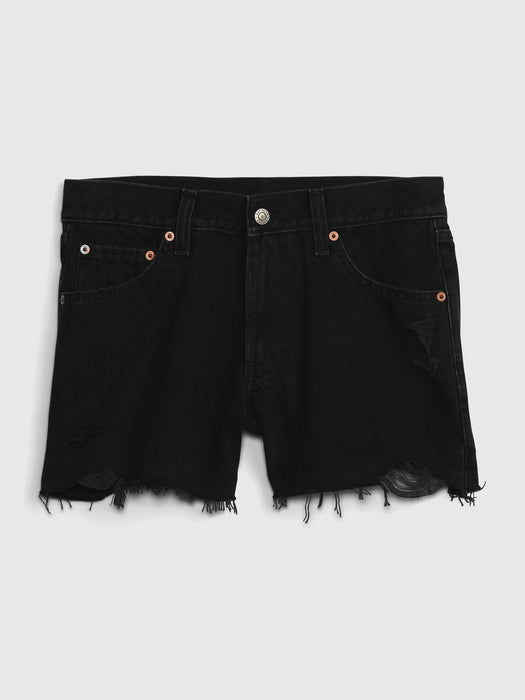 4" Low Rise Stride Denim Shorts