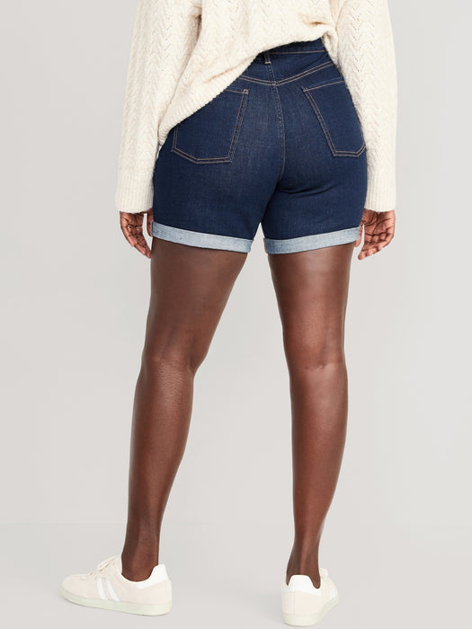 Mid-Rise Wow Jean Shorts for Women -- 7-inch inseam