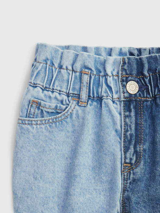 Toddler Just Like Mom Denim Shorts with Washwell