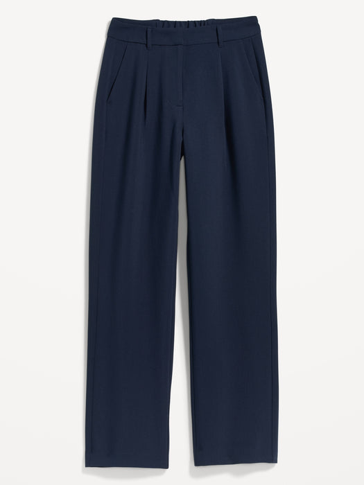 Extra High-Waisted Taylor Wide-Leg Trouser Pants