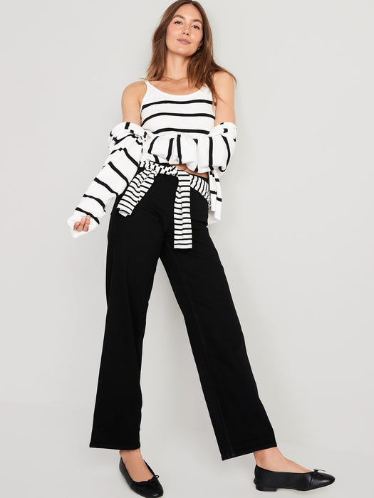 High-Waisted Wow Wide-Leg Jeans