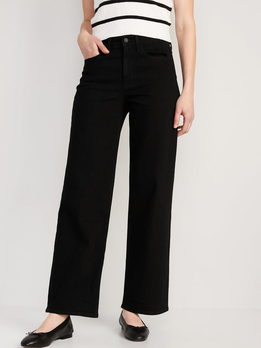 High-Waisted Wow Wide-Leg Jeans