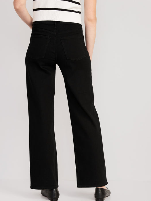 High-Waisted Wow Wide-Leg Jeans