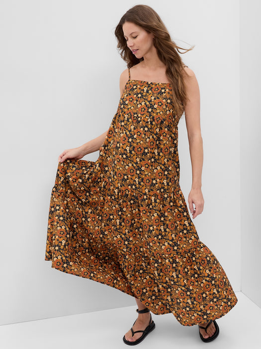 Maternity Tiered Maxi Dress