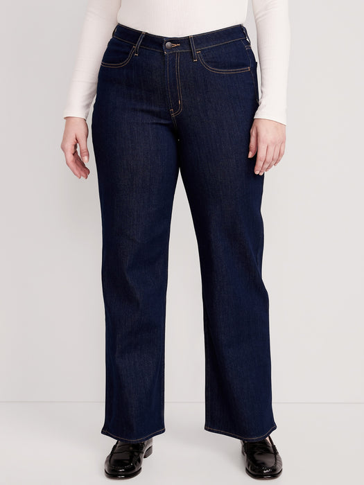 High-Waisted Wow Wide-Leg Jeans