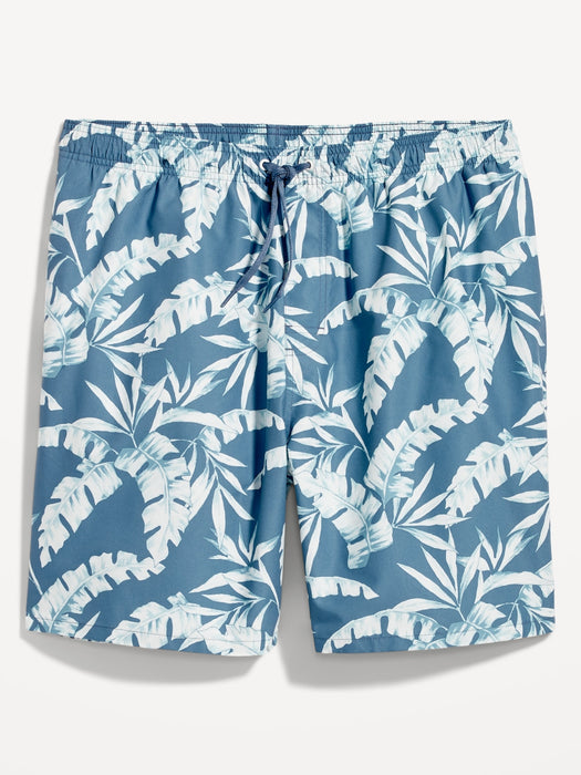 Printed Swim Trunks --7-inch inseam