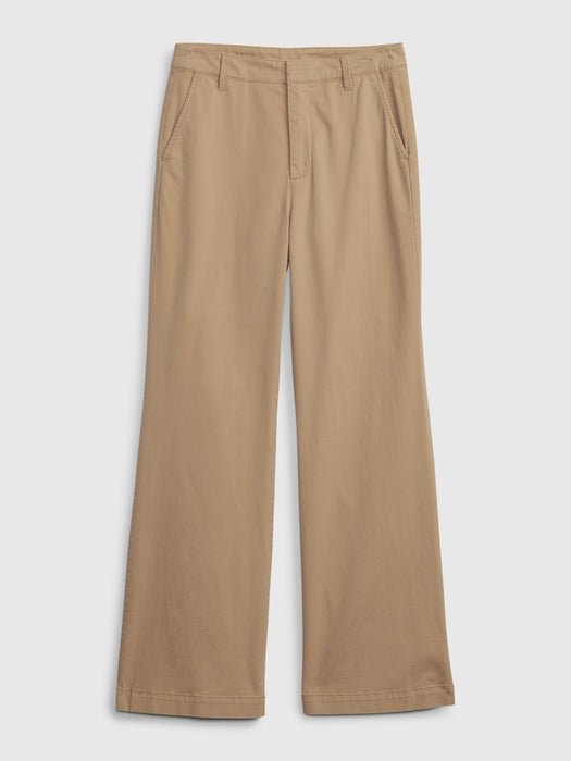 Flare Khakis with Washwell