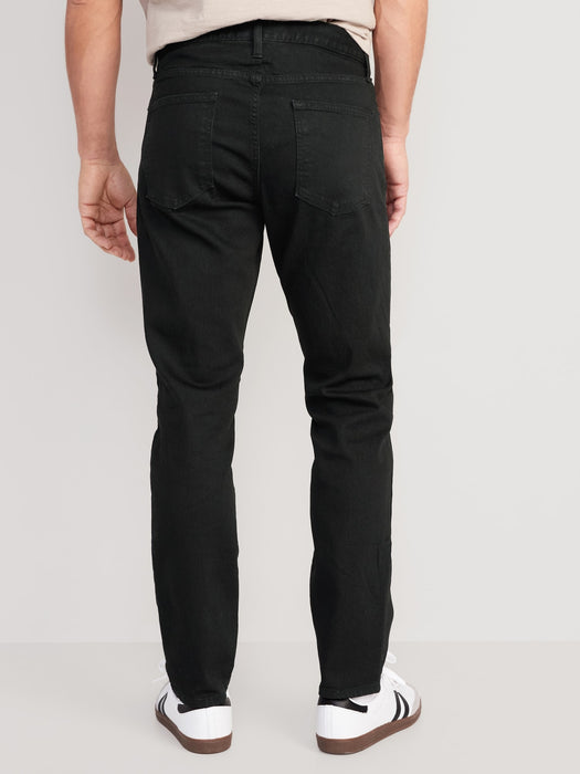 Athletic Taper Built-In Flex Black Jeans