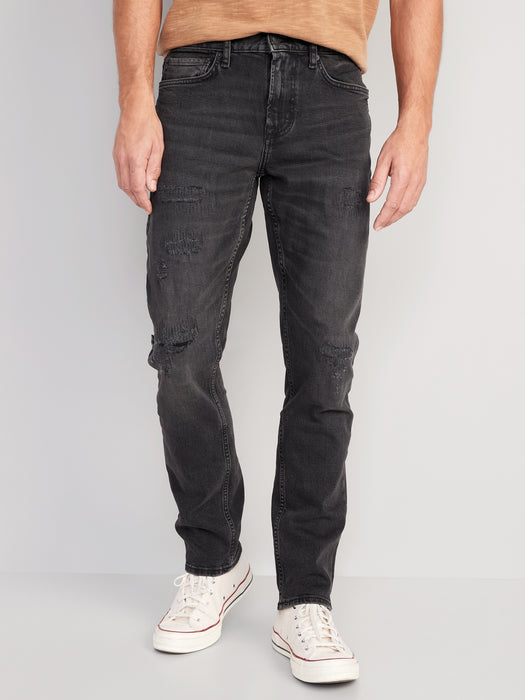 Slim Built-In Flex Ripped Jeans