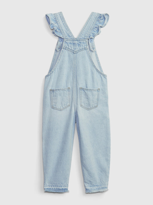 babyGap &#124 Disney Minnie Mouse Denim Overalls with Washwell