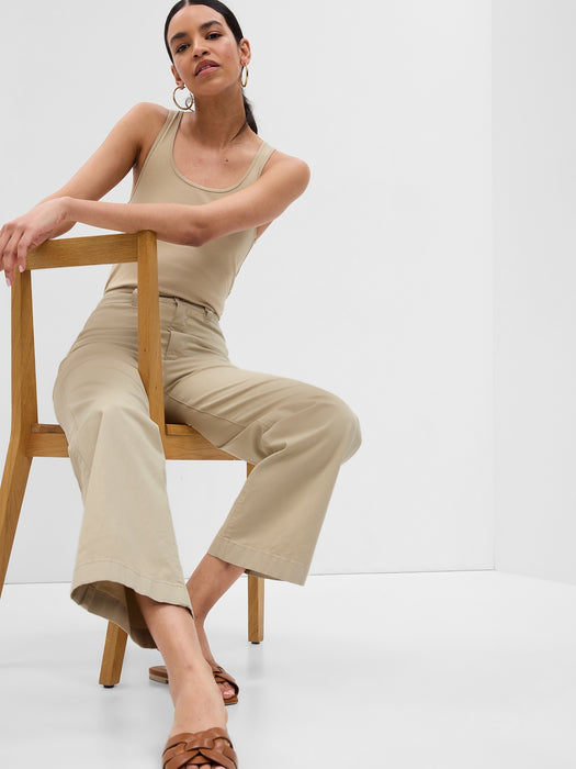 High Rise Stride Khakis