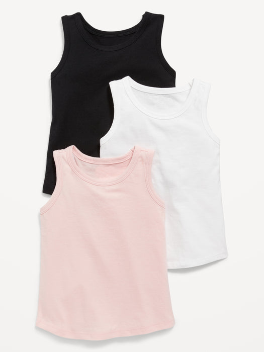 Tank Top 3-Pack for Toddler Girls